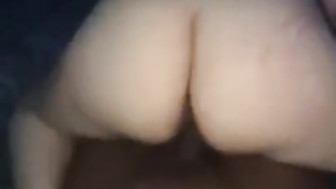 White wife takes her first black cock