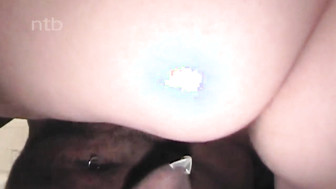 Hung black stud bangs both white housewife's holes with his huge dong