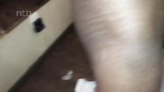 Cuckold white wife gets that BBC in her bald pussy and big cumload in her mouth