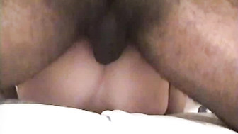 Masked white wife got black fucked and whole her adventure was filmed by her beloved hubby