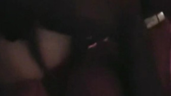 Horny chubby wife gets big black cock in front of camera