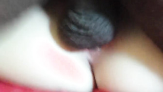 White girlfriend shared with black cock