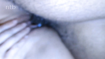 MILF with blond hair fucks BBC and takes creampie