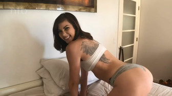 Hung BBC stud wanted to nail his huge dong inside that tight white ass