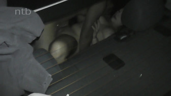 Insatiable white wife fucked by black bull in the car hubby films