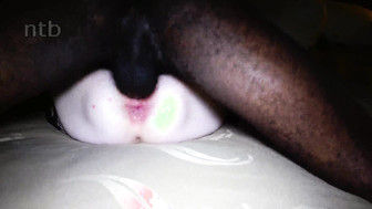 Hubby's cleaning job in the end