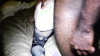 Hubby's cleaning job in the end