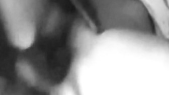 Awesome close-up and dp scene with two black cocks