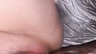 White gf handcuffed and pussy stretched