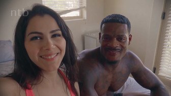 Dom hard BBC guy fucks sexy white brunette