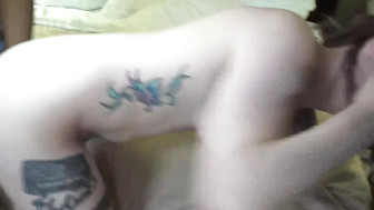 Hung black studs fucks that horny white teen and stretches her tight pussy