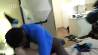 Hung black studs fucks that horny white teen and stretches her tight pussy