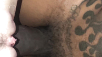 Amateur gf with tight pussy enjoys Big Black Cock