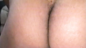 Wife's pussy creampied by hung black lover