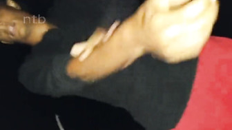 That shy blond met her first black bull and fucked that big black cock