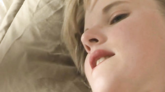 Blonde wife surprised by her black lover