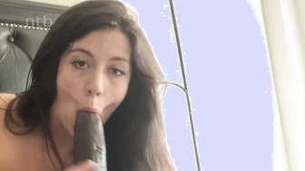 Long black dick loving