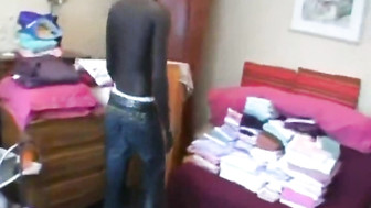 Cumming on her gaped asshole and showing the pie to the camera