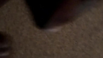 Showing her big boobs and working on that BBC with her mouth