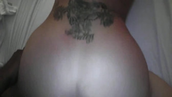 Sliding in deep down and leaving cumload in her wet cave