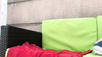 Fingering and fucking her wet pussy