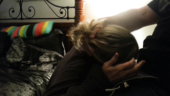 Amateur Cuckolding MILF Sucking Husband And His Best Friend