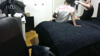 White PAWG threesome fucking