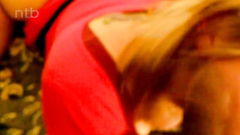 Cuckold white wife taking big black cock and hubby's tongue