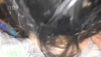 Horny white teen spreads her legs wide and receives that big black cock