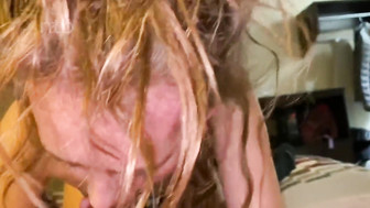 Hubby enjoys having sloppy seconds and fucking his wife after big black dick