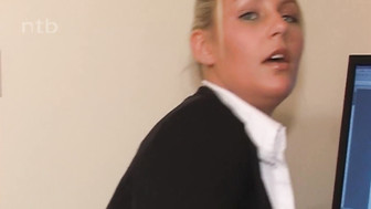 Getting BBC is her job and she loves her job