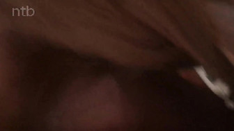 Cuckold white wife was surrounded by dicks