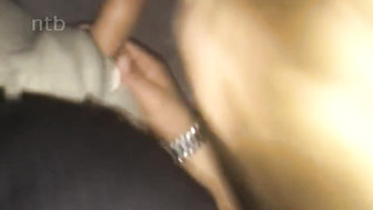 Cuckold white wife was pleasing both husband and his endowed black friend