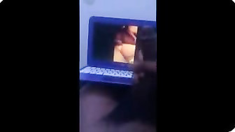 My hotwife receiving bbc cock tribute  - mi esposa caliente fojota