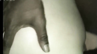 White girl with beautiful face meets hung black guy