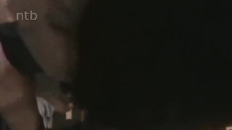 Cuckold white wife sucks that thick black cock and gets it bareback in her pussy