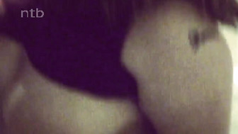 Chubby gets big black dick bareback and messy creampie on her big boobs