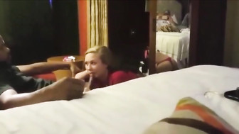 White Cuckold Shares Hotwife with Black cock