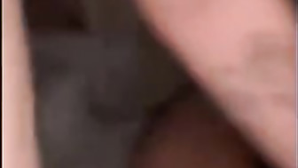 Intense amateur black cock hardcore fucking