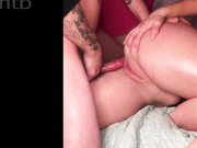 White hotwife enjoys being fucked and creamed by hung black bulls