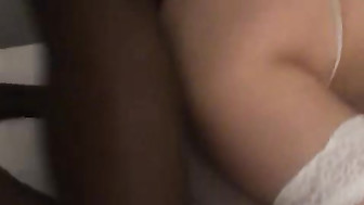 The longest and one of the best sex in her life with black student