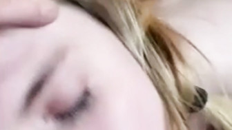 Bunch of big black cocks bangs her every hole