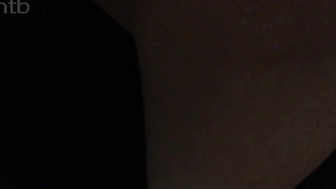 Pleasing hubby and endowed black friend and getting showered with cum