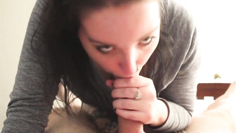 Guy Filming Other Guy's Cheating Wife Sucking His Dick