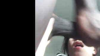 Sweet white babe fucked by black bull