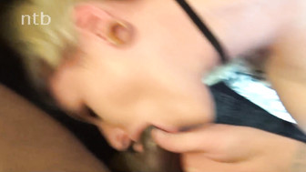 Meaty white pussy gets banged and impregnated by that big black dick