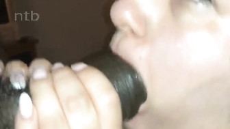 Chubby cuckold white wife gets BBC