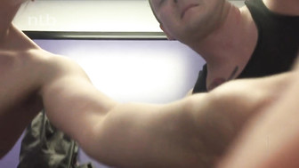 It was hubby's turn finally... he fucked his blond wife while she was waiting her new black bull