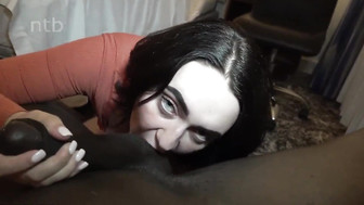 Slutty brunette MILF fucked by BBC