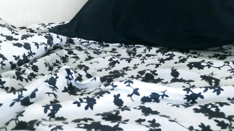 Sexy blond with her black lover